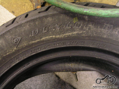 Dunlop Galine Harley Davidson padanga