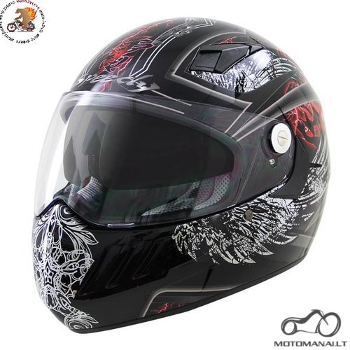 HAWK KT serija RED LIGHTING L dydis full-face  (L) 