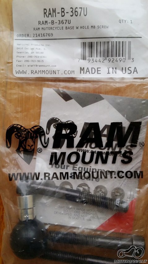 RAM Ram mount RAM-B-367U
