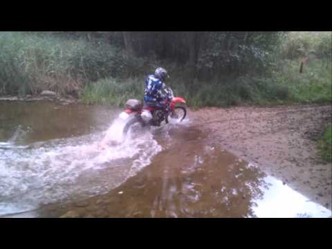 Dirt bike riding in Lithuania