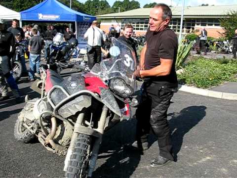 How not to pick up a GS1200 Adventure