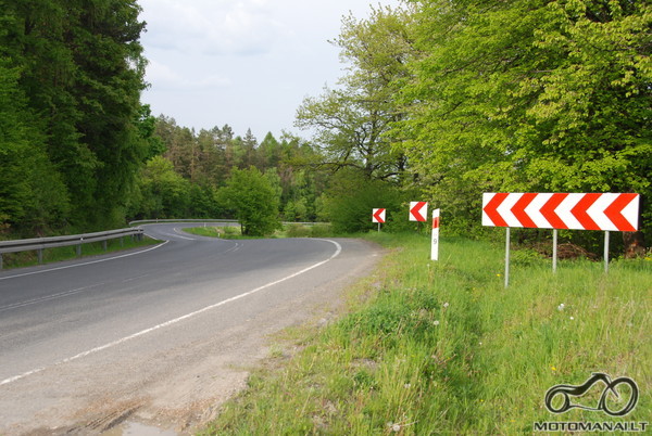 Na ar nenuostabus keliukas motociklininkams?