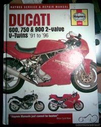 Ducati 600, 750 & 900 '91-'96 manualas