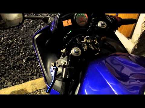 2001 Yamaha Yzf-R6 Cold start idle problem