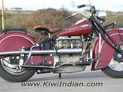 Indian Motorcycles 1941 In-Line Four 4 (Kiwi Indian Motorcycles)