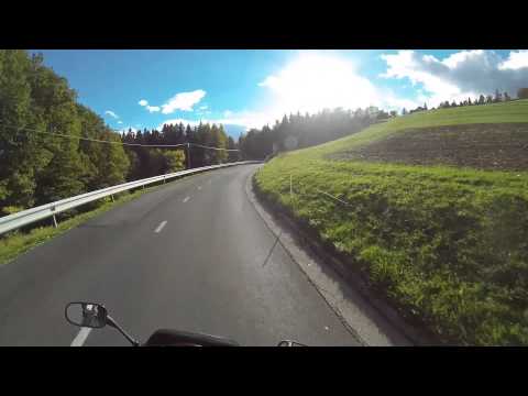 Motorcycle ride with GoPro Hero 3 Black helmet camera