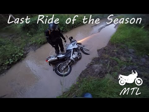 Last ride of the year / Africa twin / BMW GS 650F