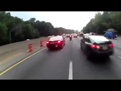 Motorcycle Crash Lane Splitting