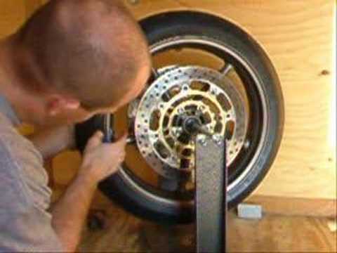 How to Balance a Motorcycle Wheel