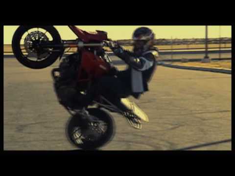 Ducati Hypermotard Stunts